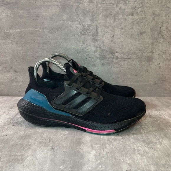 Adidas Ultraboost 21 'Carbon' Running Shoes Mens sz 7 - Picture 1 of 7